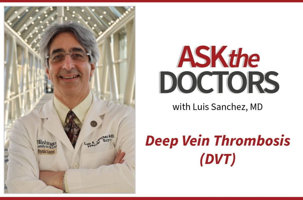 Ask the Doctors: Deep Vein Thrombosis (DVT)